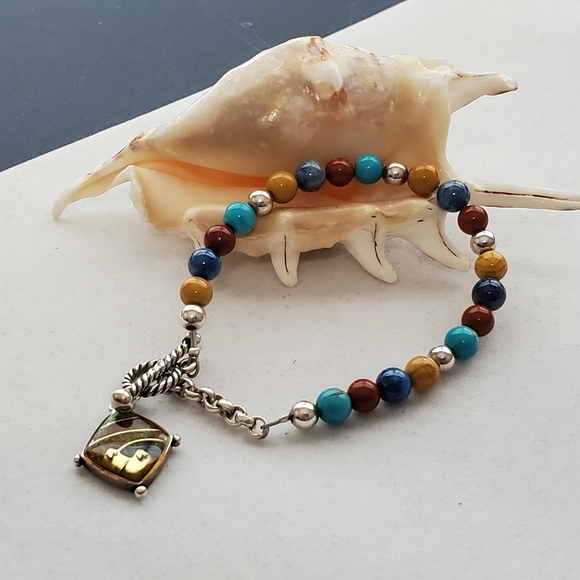 Carolyn Pollack Southwest Gemstone Bracelet - Picture 6 of 16